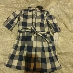 Girls Plaid Dress Size 3T